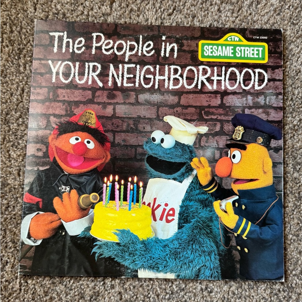 The People in Your Neighborhood Sesame Street Vinyl